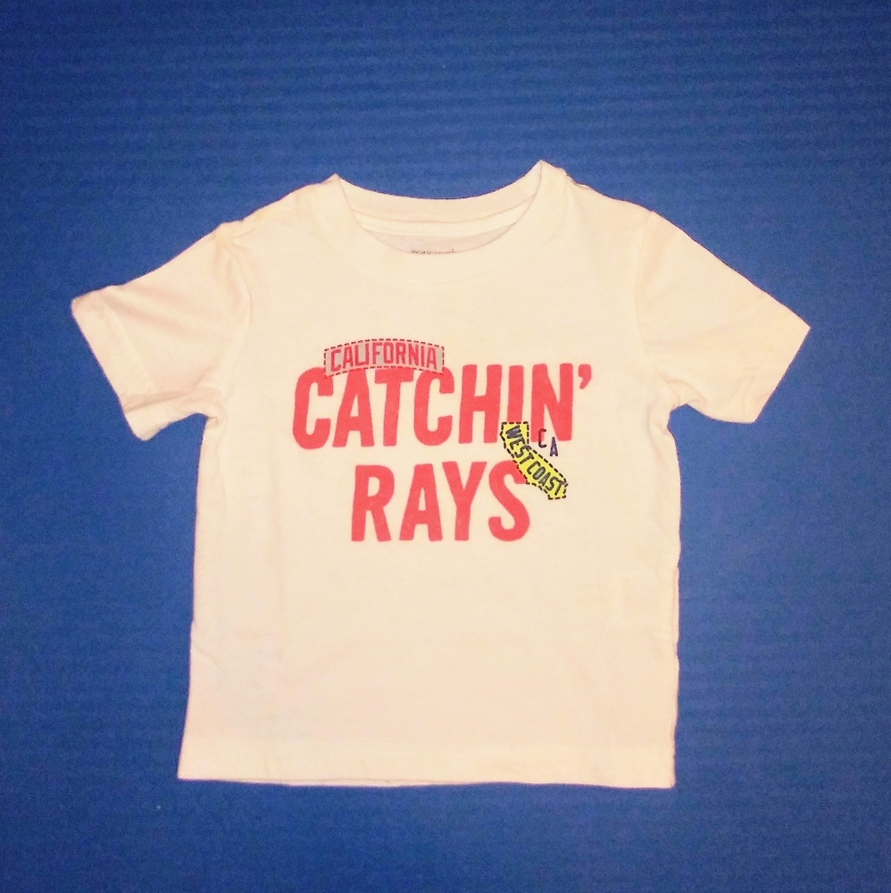 California "Catchin' Rays" Tee For Toddlers